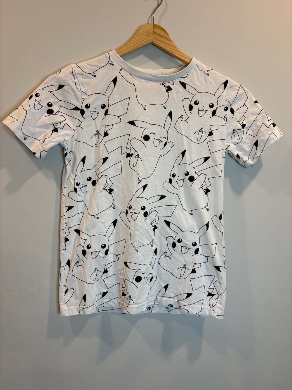 H&M Kids Pokemon All-Over Pikachu Print T-Shirt